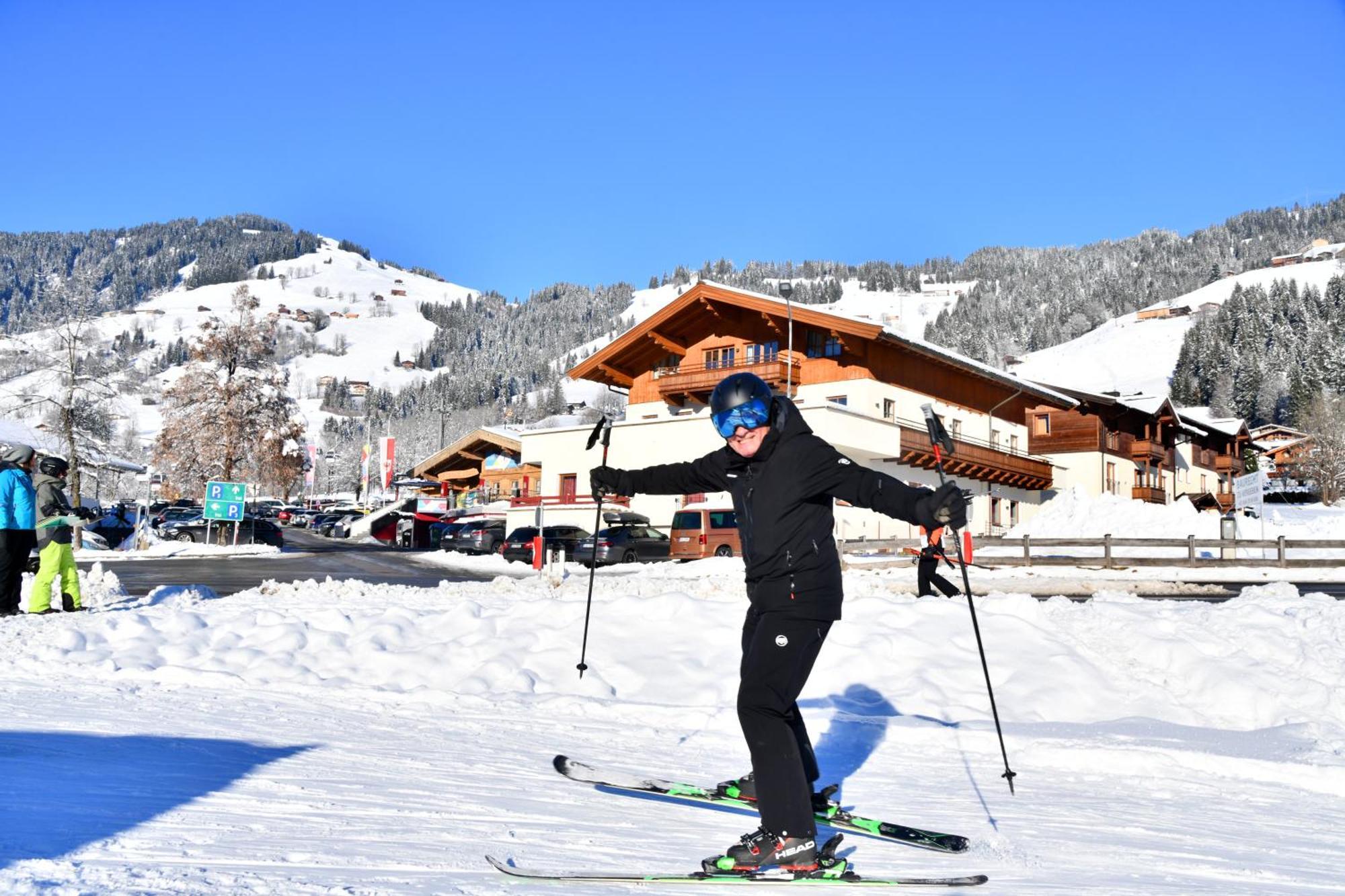 Appartements Neben Der Gondelbahn - Haus Sued Brixen im Thale Buitenkant foto